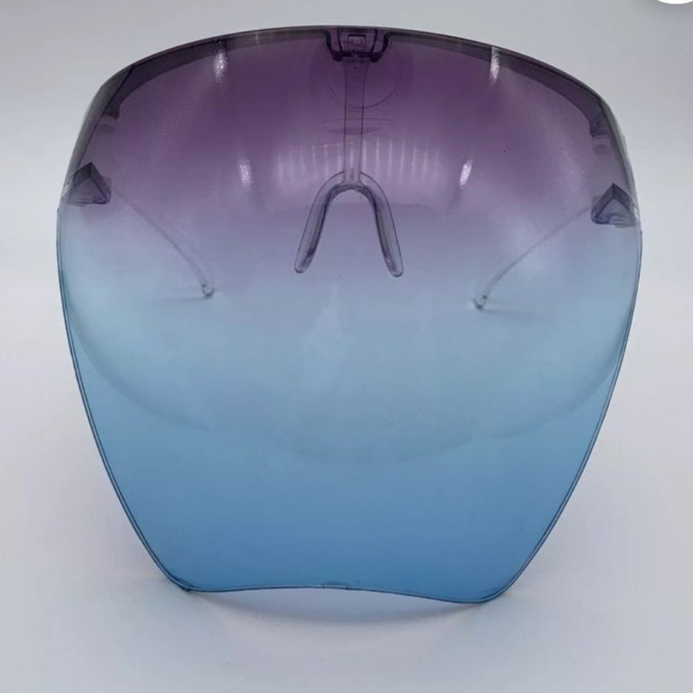 Blue Face Shield Glasses